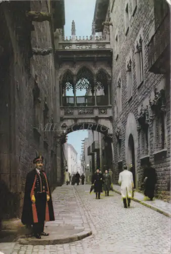 SPANIEN - Barcelona, Calle del Obispo Irurita