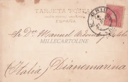 SPANIEN - Madrid, Palacio Real 1902