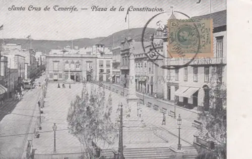 SPANIEN - Teneriffa, Santa Cruz, Plaza de la Constitucion