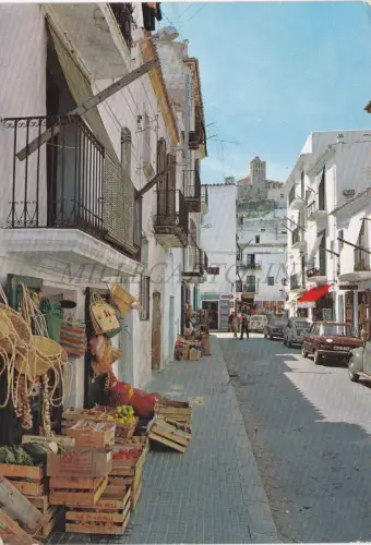 SPANIEN - Ibiza, Balearen, Ciudad, Calle Tipica, Postkarte