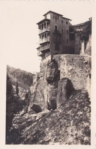 SPANIEN - Cuenca, Casas Colgada, Fotopostkarte