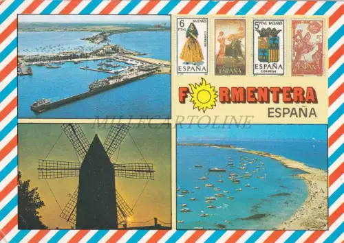 SPANIEN - Formentera, Ansichten, Postkarte