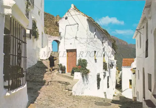 SPANIEN - Casares, Costa del Sol, Calle Tipica, Postkarte 1978