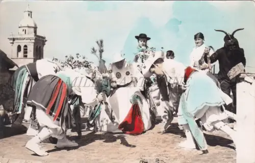 SPANIEN - Algaida, Cossiers, Mallorca, Foto Postkarte 1956