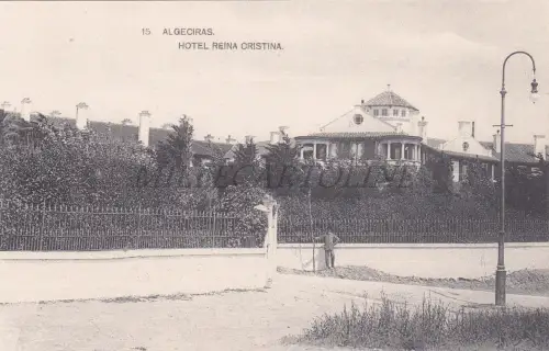 SPANIEN - Algeciras, Hotel Reina Cristina, Postkarte