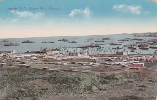 SPANIEN - Las Palmas, Puerto de la Luz, Gran Canaria, Postkarte