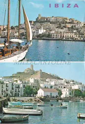 SPANIEN - Ibiza, Ansichten, Postkarte