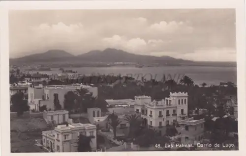 SPANIEN - Las Palmas, Barrio de Lugo, Fotopostkarte