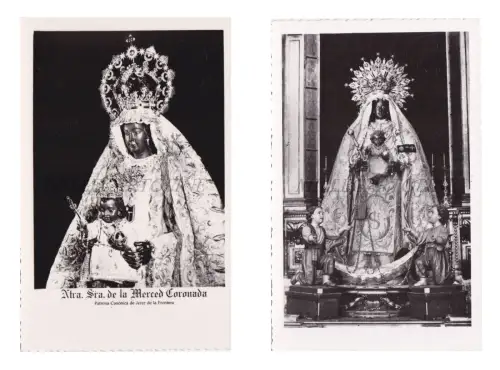 SPANIEN - Jerez de la Frontera, Ntra Sra de la Mercede Coronada, 2 Fotos