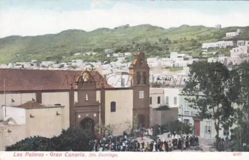 SPANIEN - Las Palmas, Gran Canaria, Sto Domingo, Postkarte