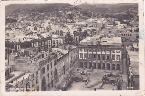 SPANIEN - Las Palmas, Vista Parcial, Fotopostkarte 1952