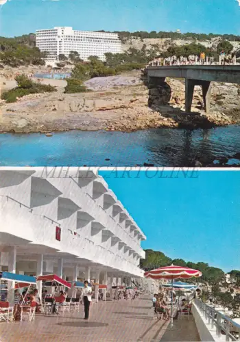 SPANIEN - Menorca, Hotel Saronga Playa, Cala Galdana, Postkarte