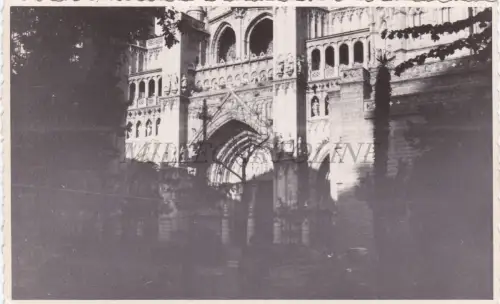 SPANIEN - Toledo, Kathedrale, Fotopostkarte