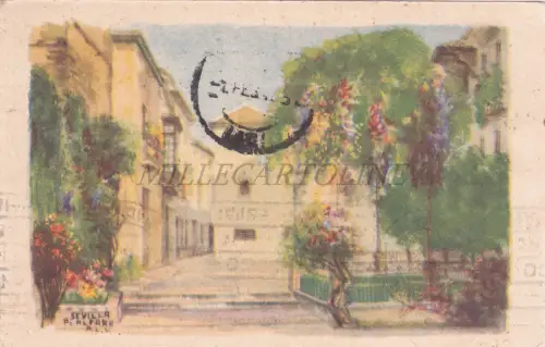 SPANIEN - Sevilla, Alfano, Ansicht, Postkarte 1943