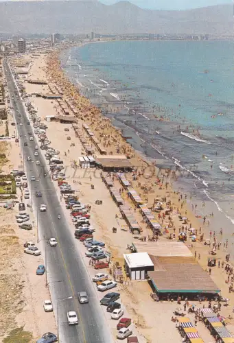 SPANIEN - San Juan, Alicante, Playa, Vista General, Postkarte