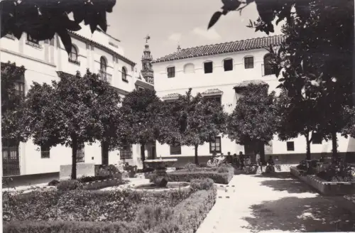 SPANIEN - Sevilla, Plaza de Dona Elvira, Fotopostkarte
