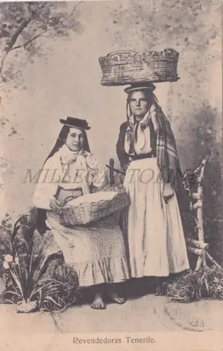 SPANIEN - Teneriffa, Wiederverkäufer, Postkarte 1913