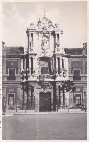 SPANIEN - Sevilla, Palacio de San Telmo, Fotopostkarte