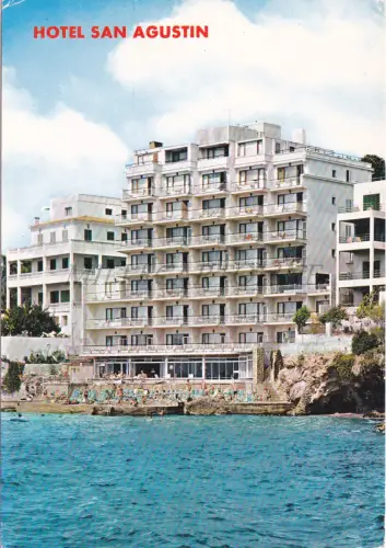 SPANIEN - Palma de Mallorca, Hotel San Agustin, Postkarte