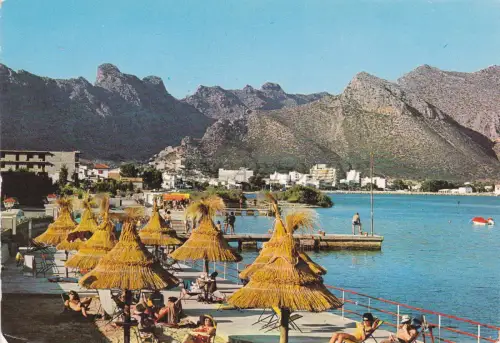 SPANIEN - Puerto de Pollensa, Mallorca, Detail, Postkarte