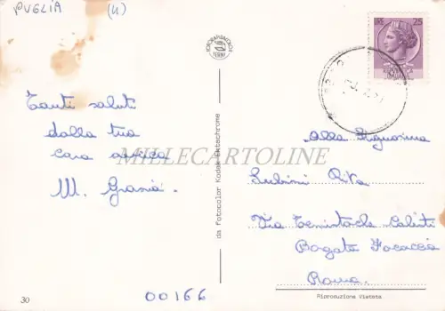 GALLIPOLI - Lido, Ansichten, Postkarte