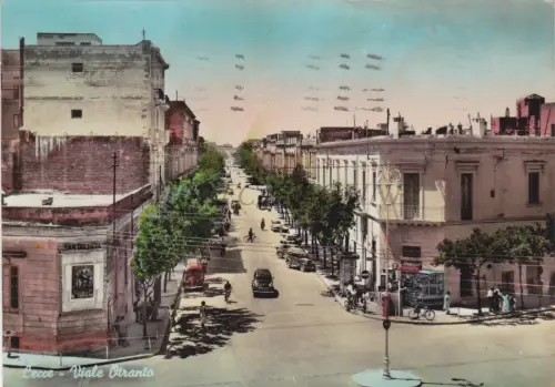 LECCE - Viale Otranto, Postkarte 1957