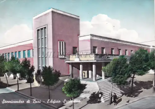 SANNICANDRO DI BARI - Schulgebäude, Postkarte