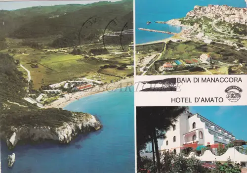 BAIA DI MANACCORA - Hotel D'Amato, Peschici, Gargano, Postkarte