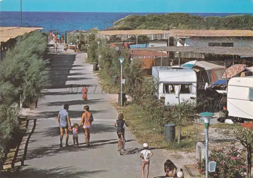 FASANO - Camping Villaggio Le Dune, Torre Canne, Postkarte