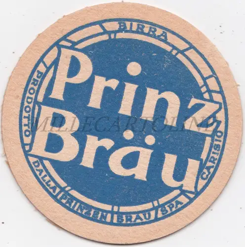 PRINZ BRÄU BIER - Prinzen Brau SPA, Carisio, Untersetzer