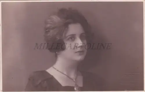 ANCONA - Junge Frau 1923, Foto Postkarte Mammoli