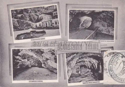 ACQUASANTA TERME - Grüße, Ansichten, Postkarte 1959