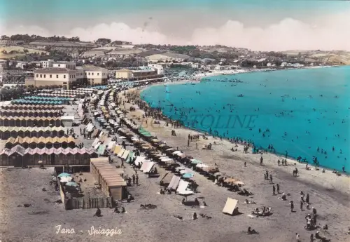 FANO - Strand, Foto Postkarte 1958