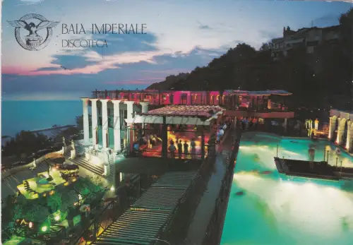 GABICCE MARE - Kaiserliche Bucht, Diskothek, Postkarte