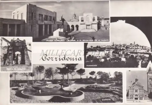 KORRIDOR - Grüße, Ansichten, Foto Postkarte 1957