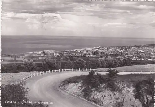 GEWICHT - Panoramastraße, Foto Postkarte 1952