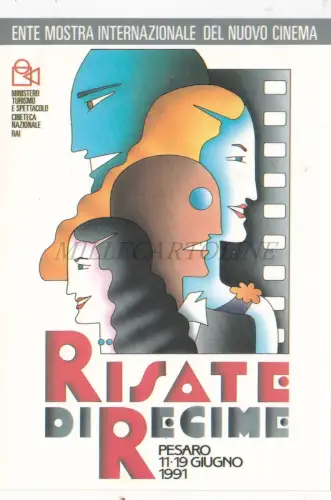 GEWICHT - Risate di Regime Juni 1991, Cineteca Nazionale RAI, Postkarte