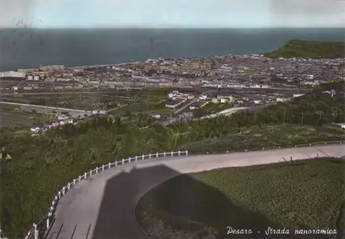 GEWICHT - Panoramastraße, Foto Postkarte 1955