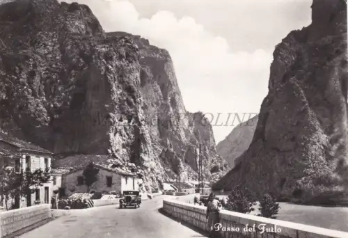 PASSO DEL FURLO - Ansicht, Foto Postkarte