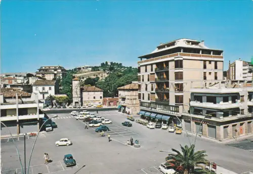 PORTO S. ELPIDIO - Piazza Garibaldi, Postkarte