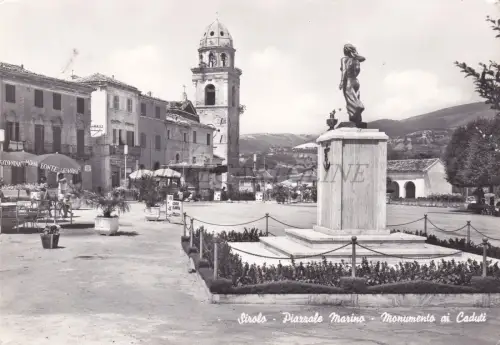 SIROLO - Piazzale Marino, Gefallenenkmal, Foto Postkarte 1962