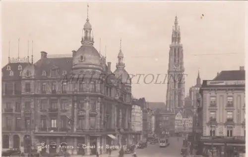 BELGIEN - Antwerpen, Canal au Sucre, PIA Belgaphot Foto Postkarte
