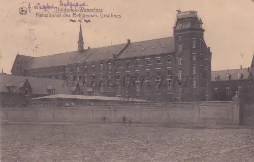BELGIEN - Thildonck-Wespelaer, Pensionnat Religieuses Ursulines, Postkarte 1927