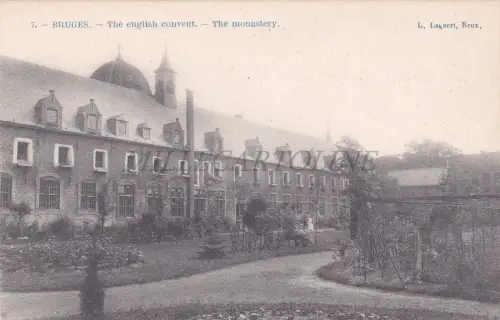 BELGIEN - Brügge, Das Englische Kloster, Das Kloster, Postkarte