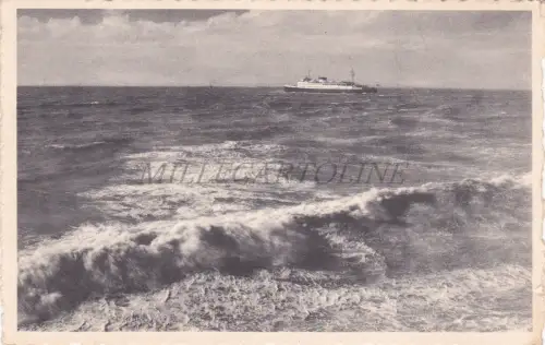 BELGIEN - Ostende, La Malle Mailboat Ostende Dover, Postkarte