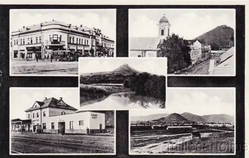 * UKRAINE - Khust - Ansichten und Bahnhof