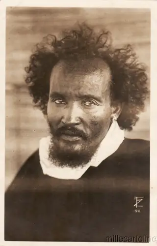 * ITALIENISCHES AFRIKA - Ethnische F.Z. Portraits n.92 - Ed.Bologna