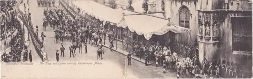 * UK ENGLAND - London - Coronation Process, Double (1)
