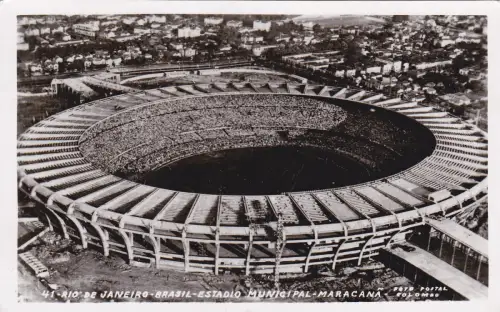 * BRASILIEN - Rio de Janeiro - Estadio Maracanã - Italian Text (Botafogo, Flamengo)