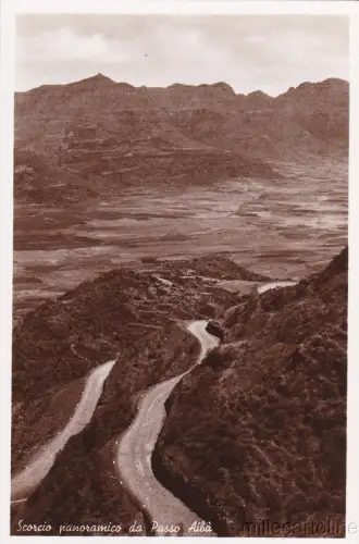 * ÄTHIOPIEN - Faschismus, Militärzone Uollo Ieggiu Dessiè 1936 - Ansicht, Aibà